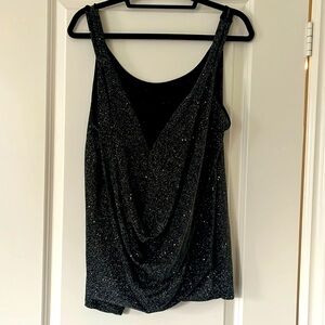 SHEIN sparkly black camisole, never worn